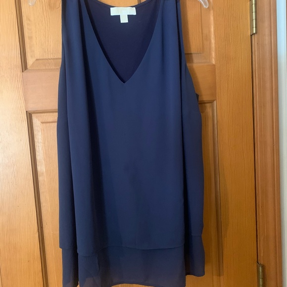 Michael Kors Tops - Blue tank for office